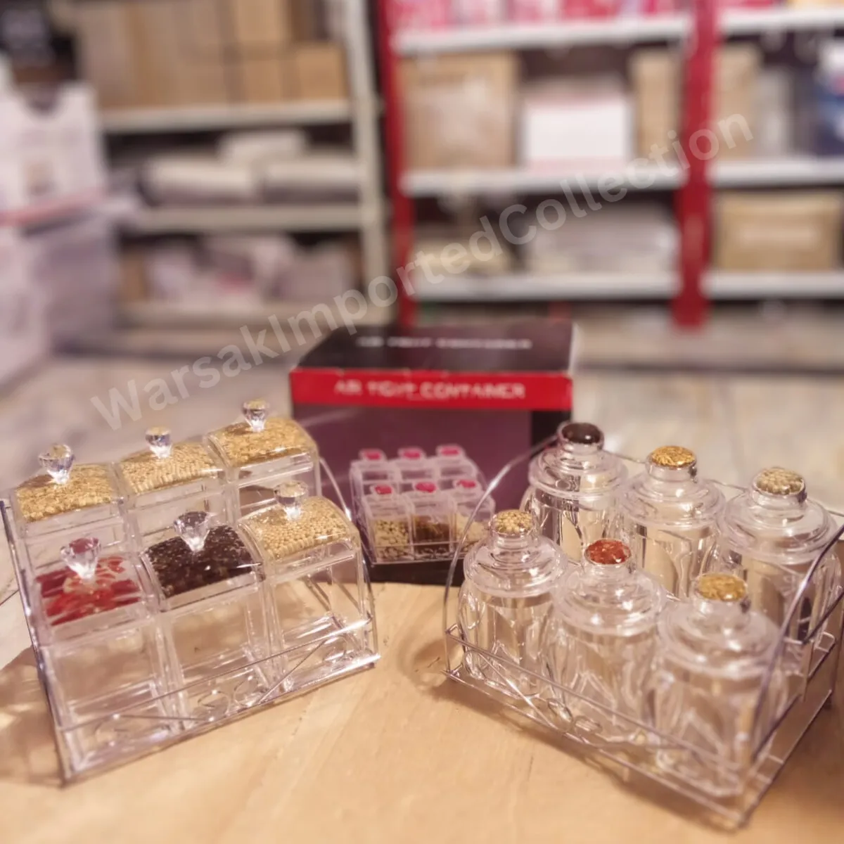 6 Pcs Food Storage Airtight Container