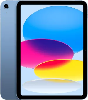 Apple iPad 11-inch: A16 chip, 11-inch Model, Liquid Retina Display, 128GB, Wi-Fi 6, 12MP Front/12MP Back Camera, Touch ID, All-Day Battery Life  Blue