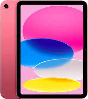 Apple iPad 11-inch: A16 chip, 11-inch Model, Liquid Retina Display, 128GB, Wi-Fi 6, 12MP Front/12MP Back Camera, Touch ID, All-Day Battery Life  Pink