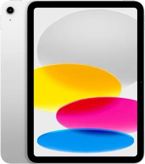 Apple iPad 11-inch: A16 chip, 11-inch Model, Liquid Retina Display, 128GB, Wi-Fi 6, 12MP Front/12MP Back Camera, Touch ID, All-Day Battery Life  Silver