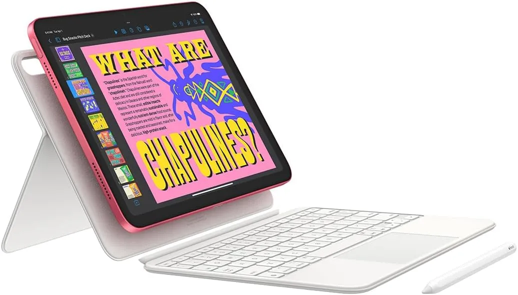 Apple iPad 11-inch: A16 chip, 11-inch Model, Liquid Retina Display, 128GB, Wi-Fi 6, 12MP Front/12MP Back Camera, Touch ID, All-Day Battery Life  Silver