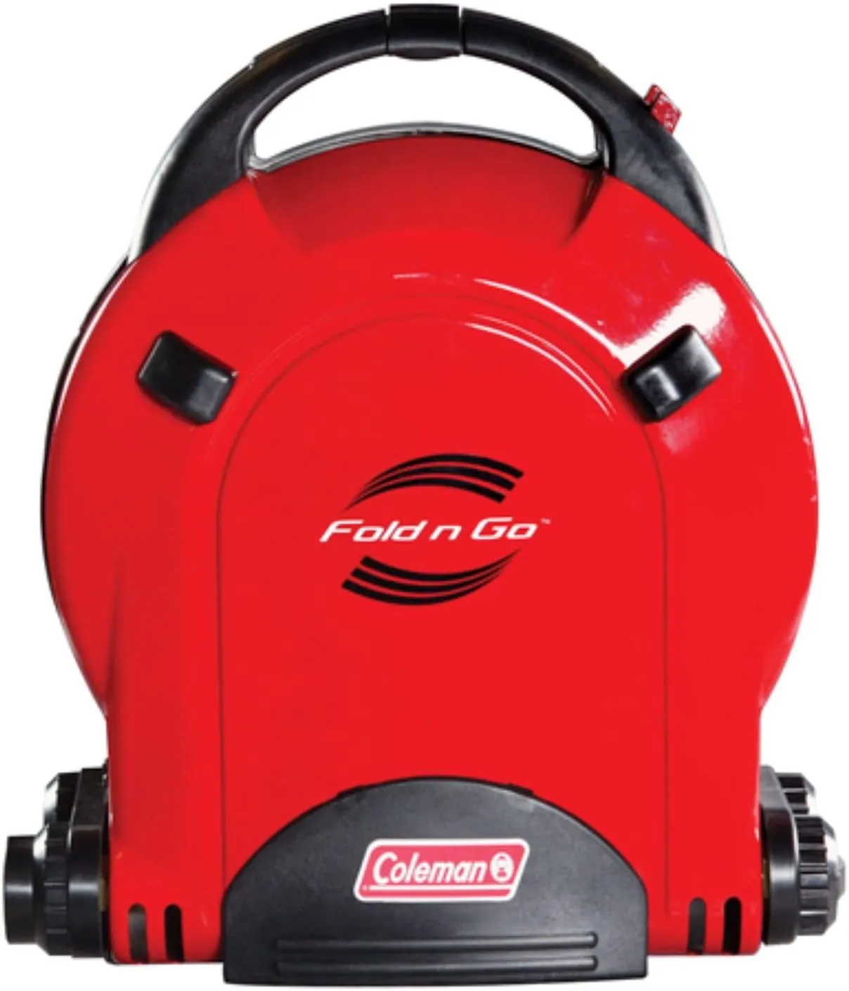 Coleman Fold N Go 2-Burner Propane Camping Stove Portable Folding Camp Stove with Push-Button Instant Ignition 2 Adjustable Burners with Pressure Control and 20000 BTUs of Power