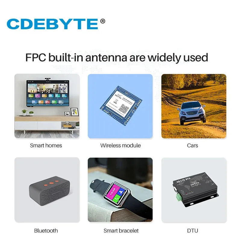 Ebyte TXGB-FPC-3615 1575.42MHz Antenna 3dBi IPX-1 Built-in FPC Antenna GPS Vertical Polarization Omnidirectional Radiation IoT