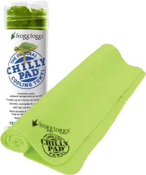 FROGG TOGGS Chilly Pad, Instant Cooling Towel, Long Lasting, Reusable, Sports and Outdoors Neck Towel 33x13