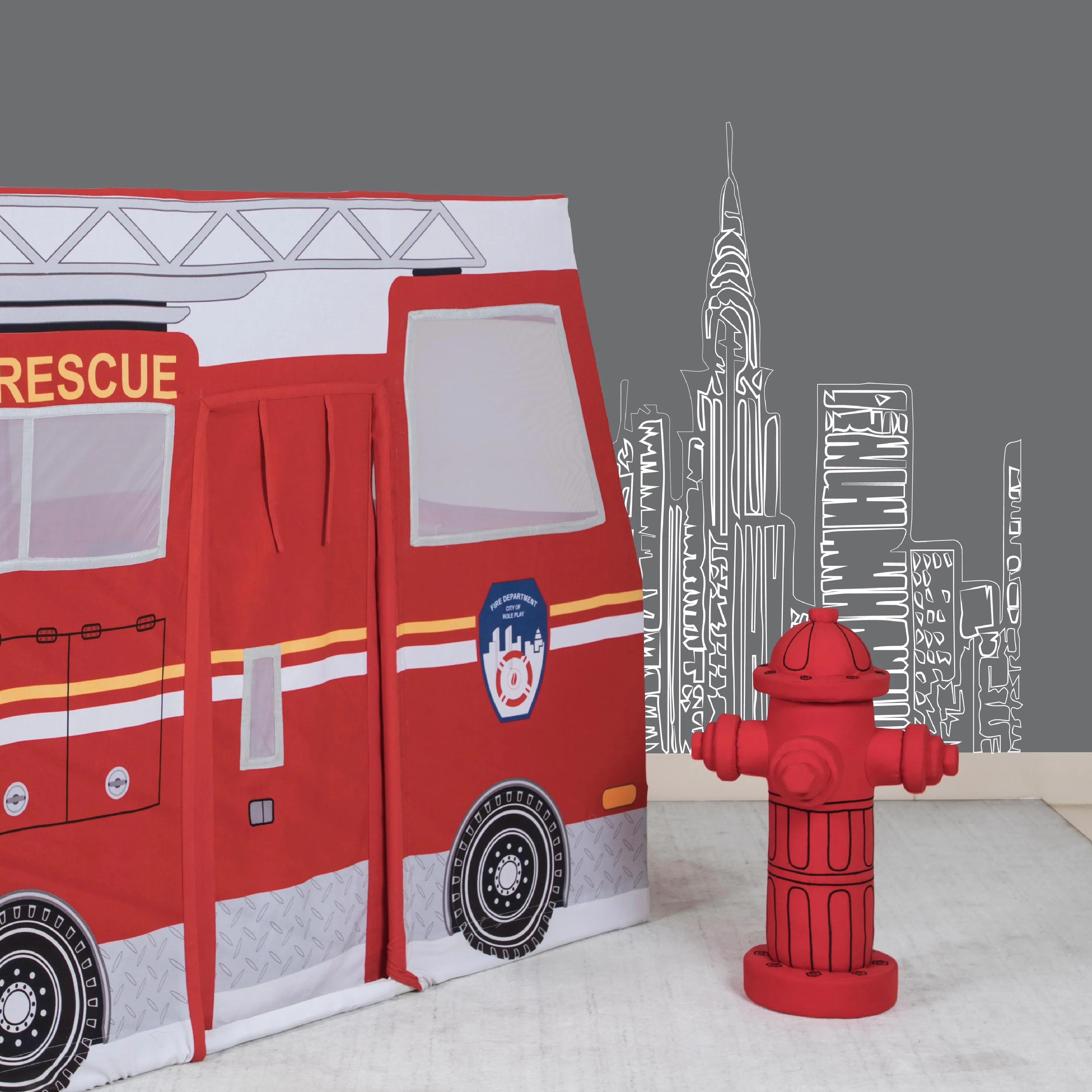 Role Play Fire Hydrant Plush Toy