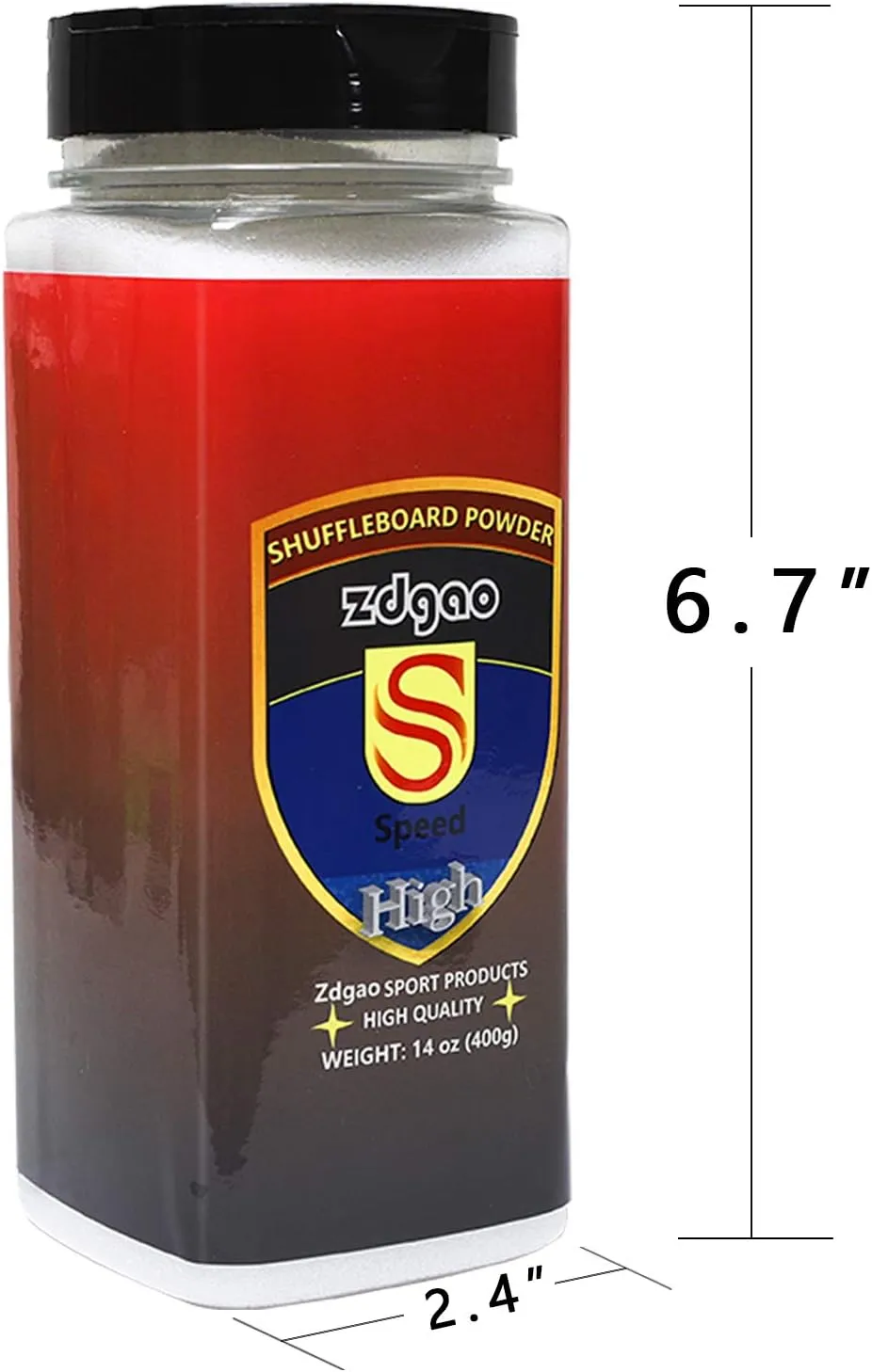 Shuffleboard Sand - Shuffleboard Wax with Mini Dustpan and Mini Brush, 2 Cans(214 oz)