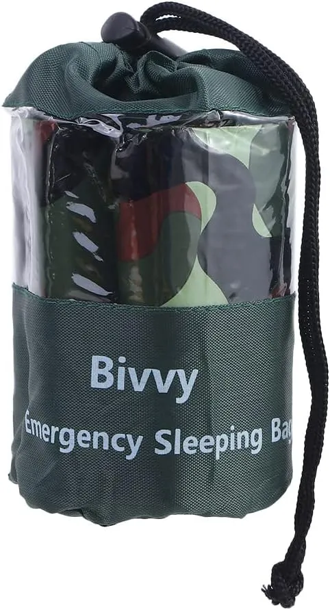 Vctitil Sleeping Bags Waterproof Lightweight Thermal Emergency Sleeping Sack Survival Blanket Bags Camping Hiking Outdoor Activities