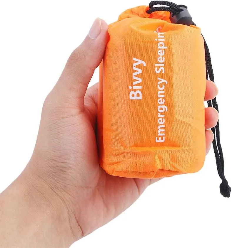 Vctitil Sleeping Bags Waterproof Lightweight Thermal Emergency Sleeping Sack Survival Blanket Bags Camping Hiking Outdoor Activities