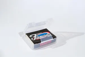 Wax/Accessories Wax Box Storage Container - Surfers Wax Container  for Wax, Board Repair, Sandpaper, Fin Key, Comb, Misc. Board Accessories - Dims: 3.5" x 2.7" x 1" inches